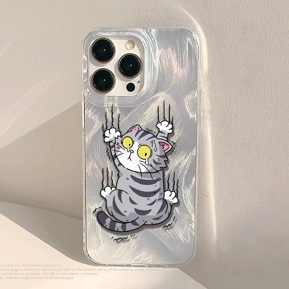 Playful Cute Cat Case