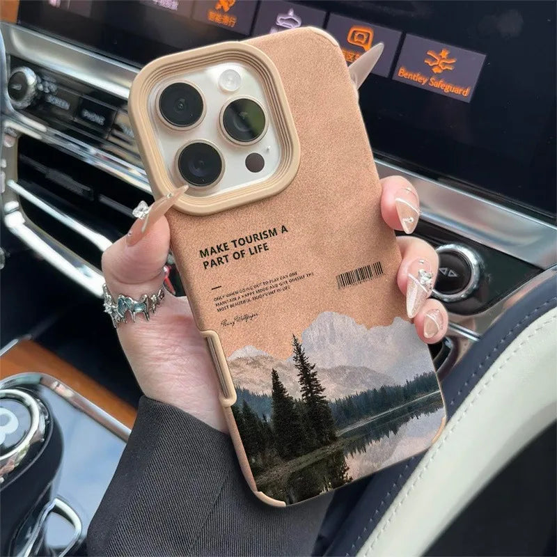 Mountain Lake Funda Case