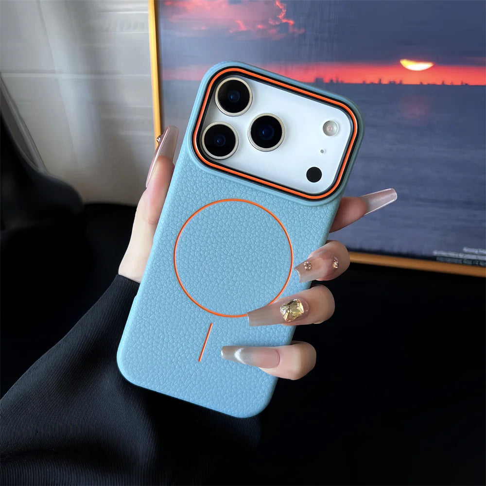 Frosted Lichee Mag Case