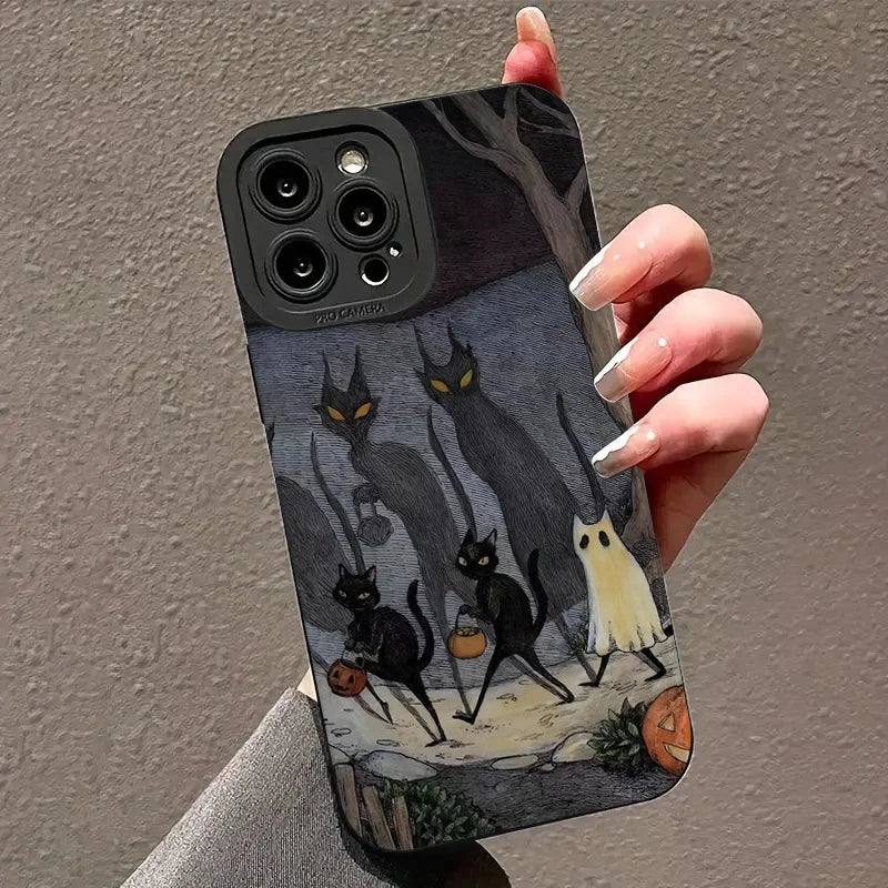 Dark Monster Cat Case