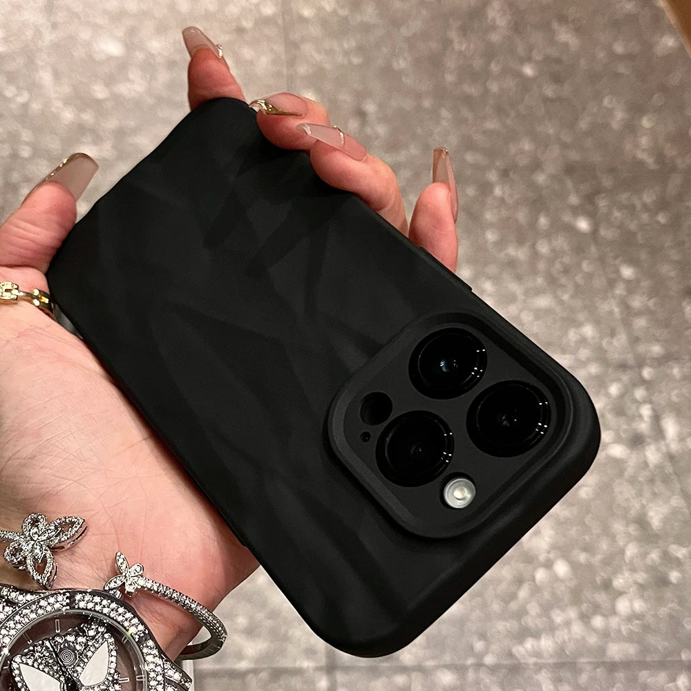 Candy Fold Pattern Silicone Case