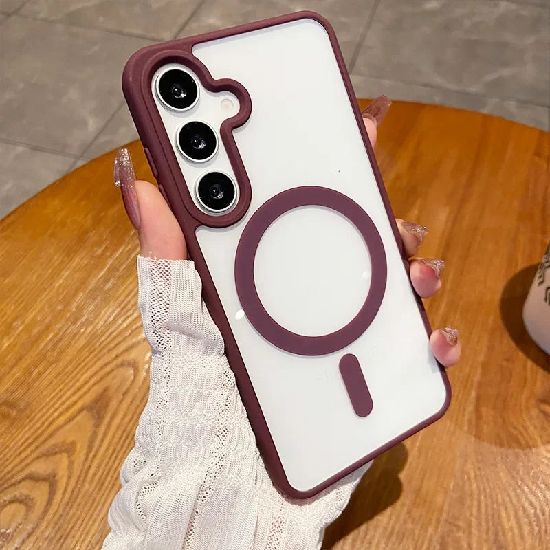 Premium Clear Galaxy Case