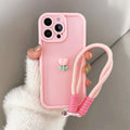 Tulip Charm Lanyard Case