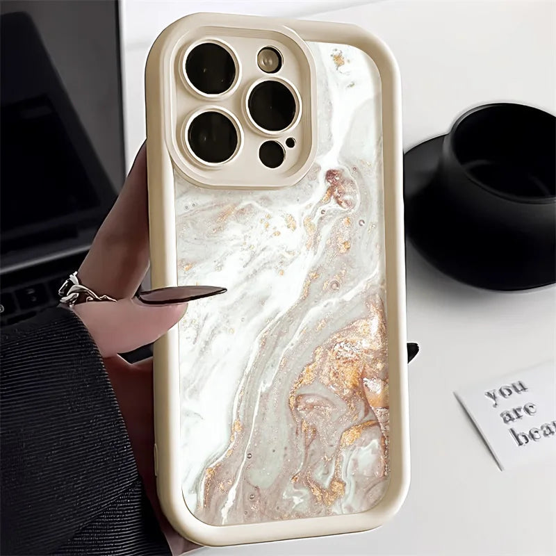 Soft Candy Marble Case
