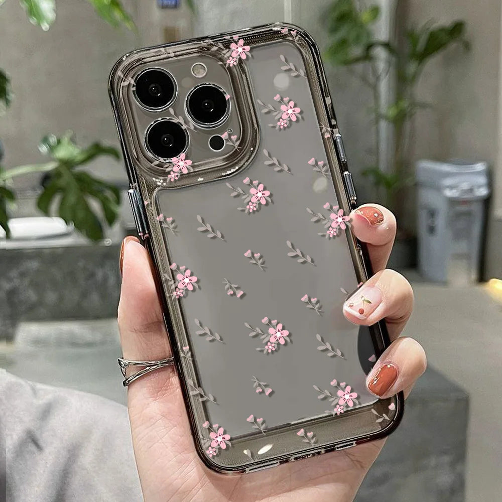 Elegant Flower Clear Case