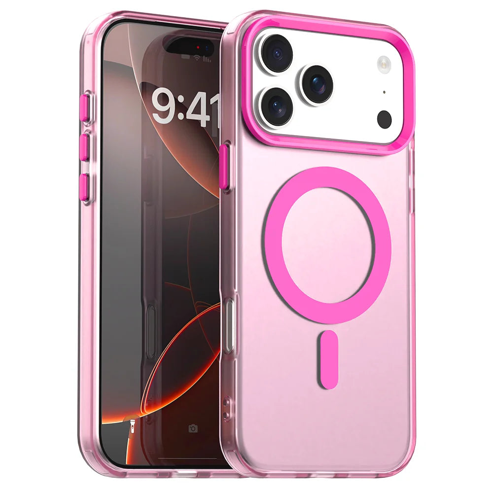 Shockproof Matte Clear Case