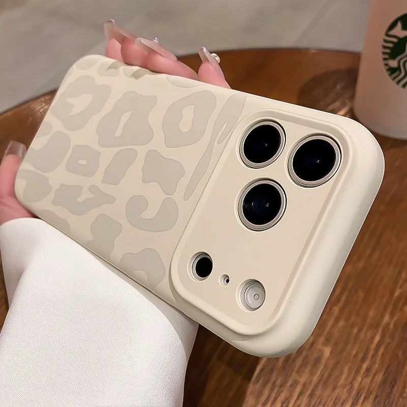 Colorful Leopard Silicone Case