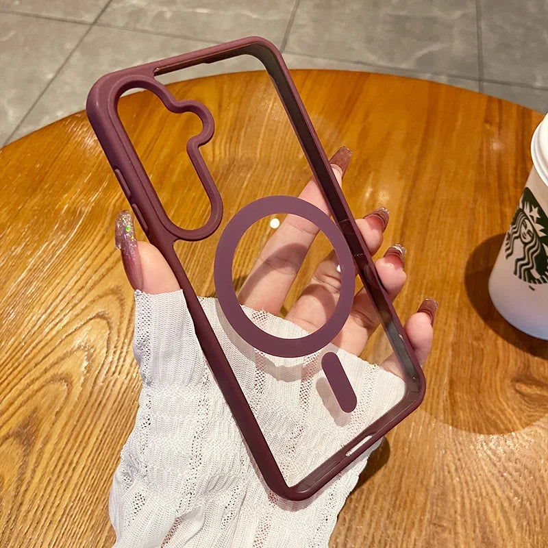 Premium Clear Galaxy Case