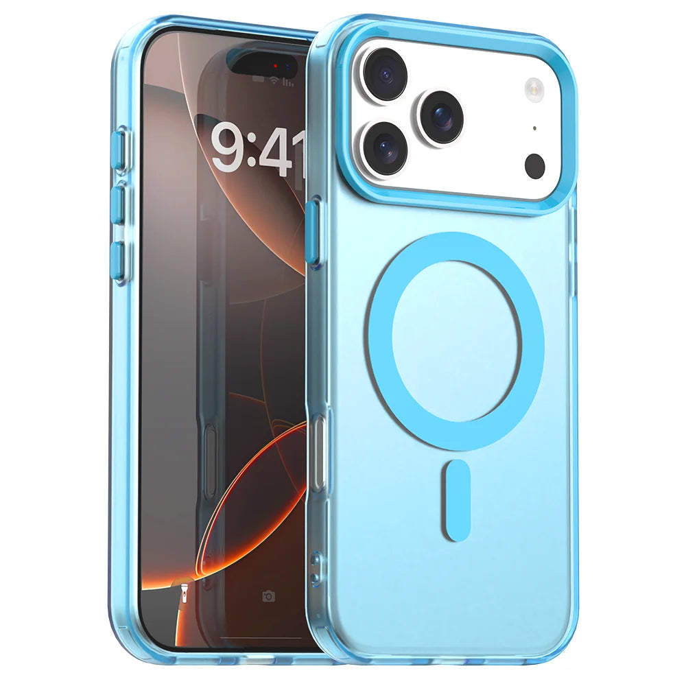 Shockproof Matte Clear Case
