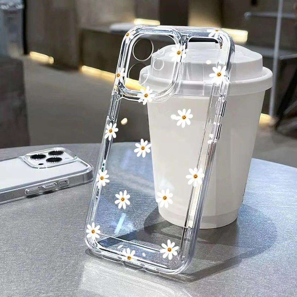 Elegant Flower Clear Case