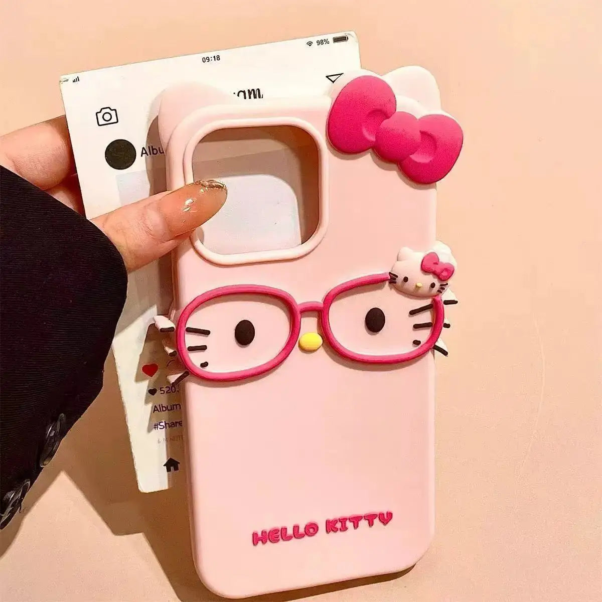 Hello Kitty 3D Glasses Case