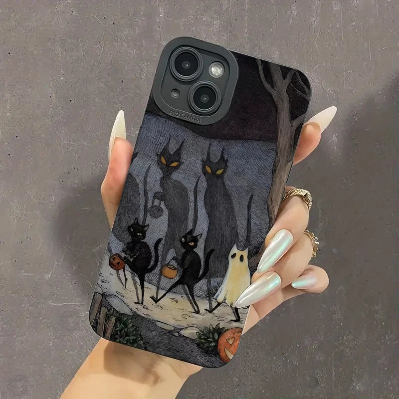 Dark Monster Cat Case