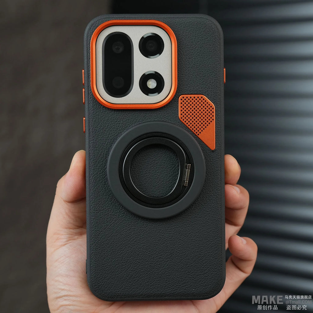 Luxury Matte PU Leather Case