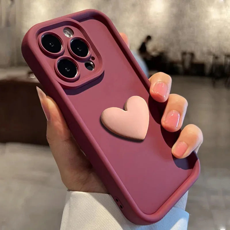 Cute Candy 3D Heart Case