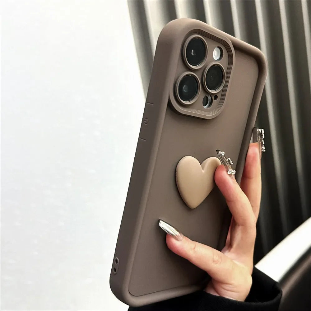 Cute Candy 3D Heart Case
