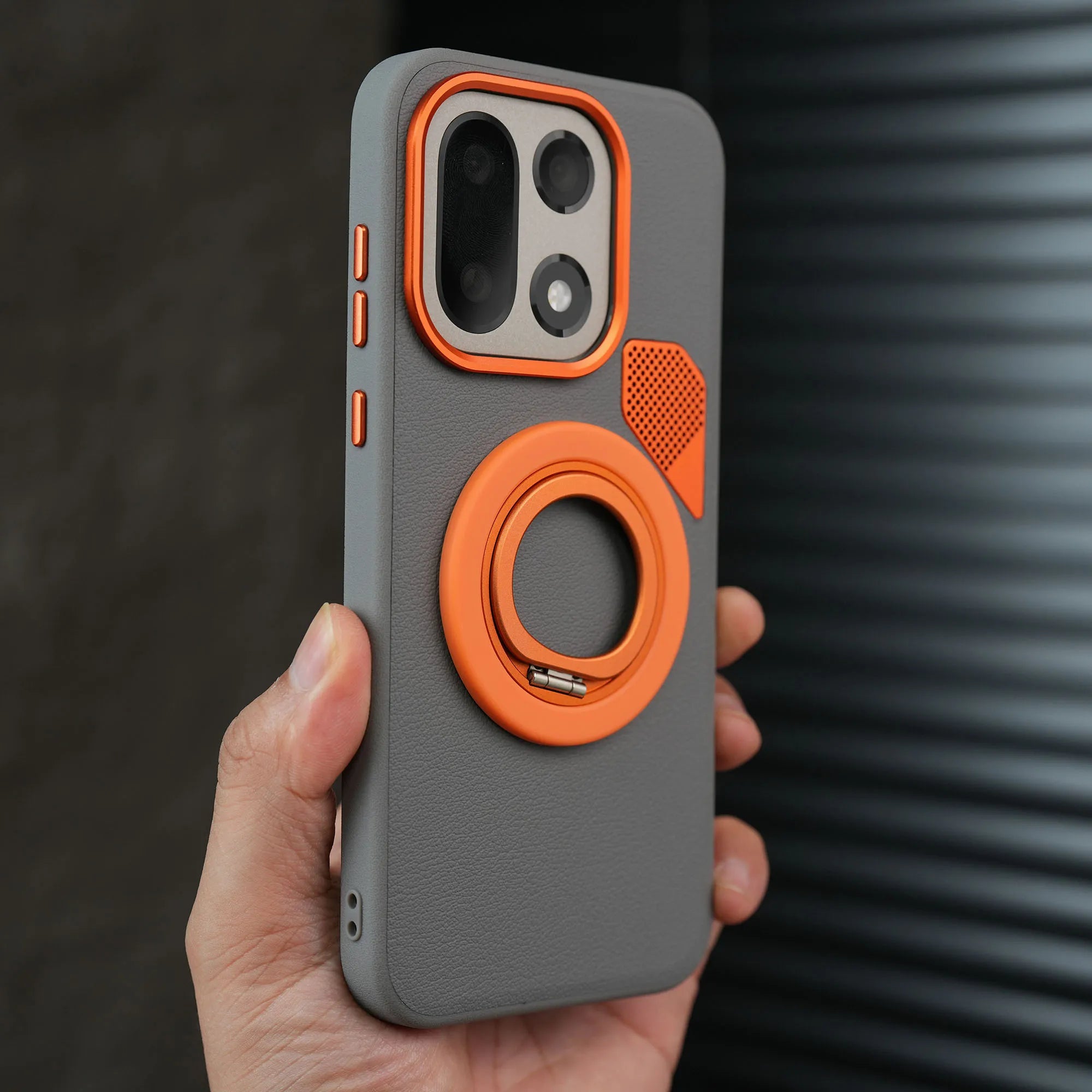 Luxury Matte PU Leather Case