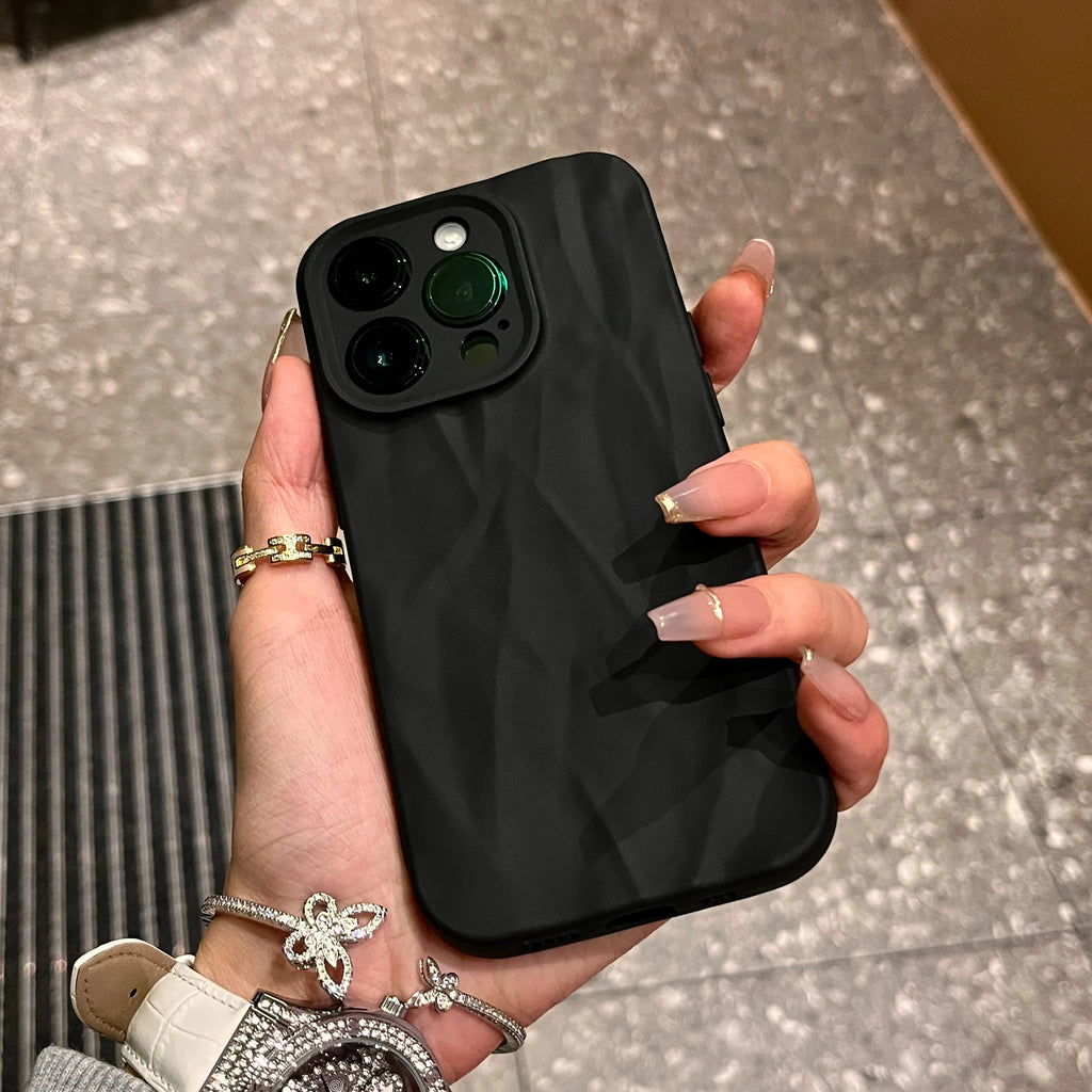 Candy Fold Pattern Silicone Case