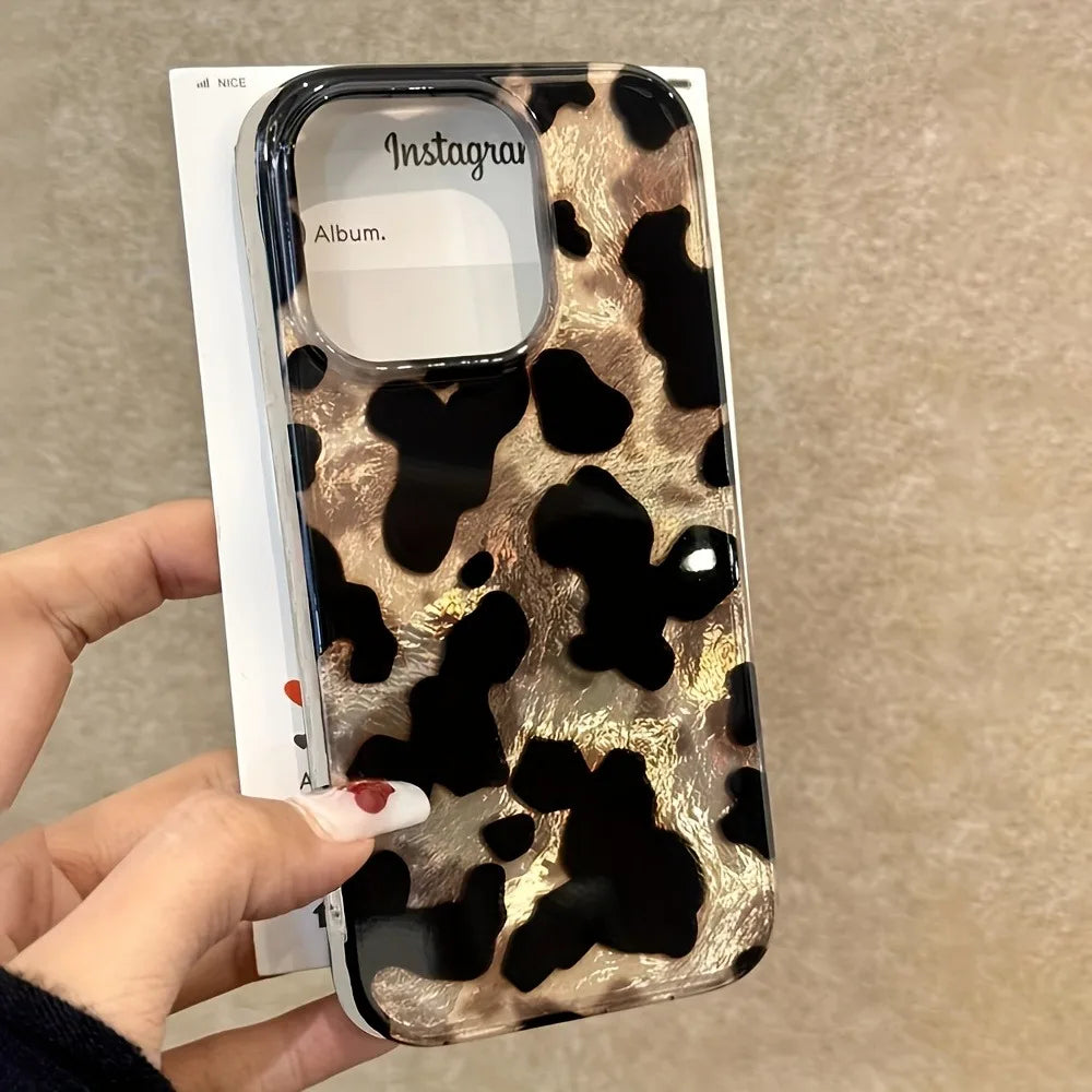 Glossy Cow Print Case